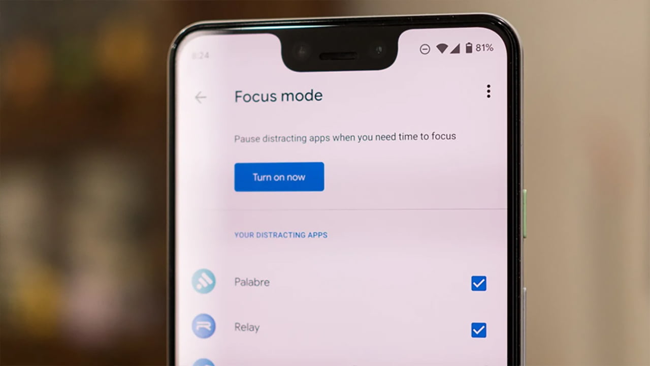 چگونه از قابلیت focus mode استفاده کنیم؟
