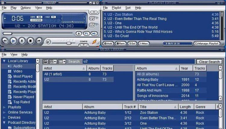 نسخه جدید برنامه Winamp با طراحی تازه پس از سال‌ها منتشر می‌شود