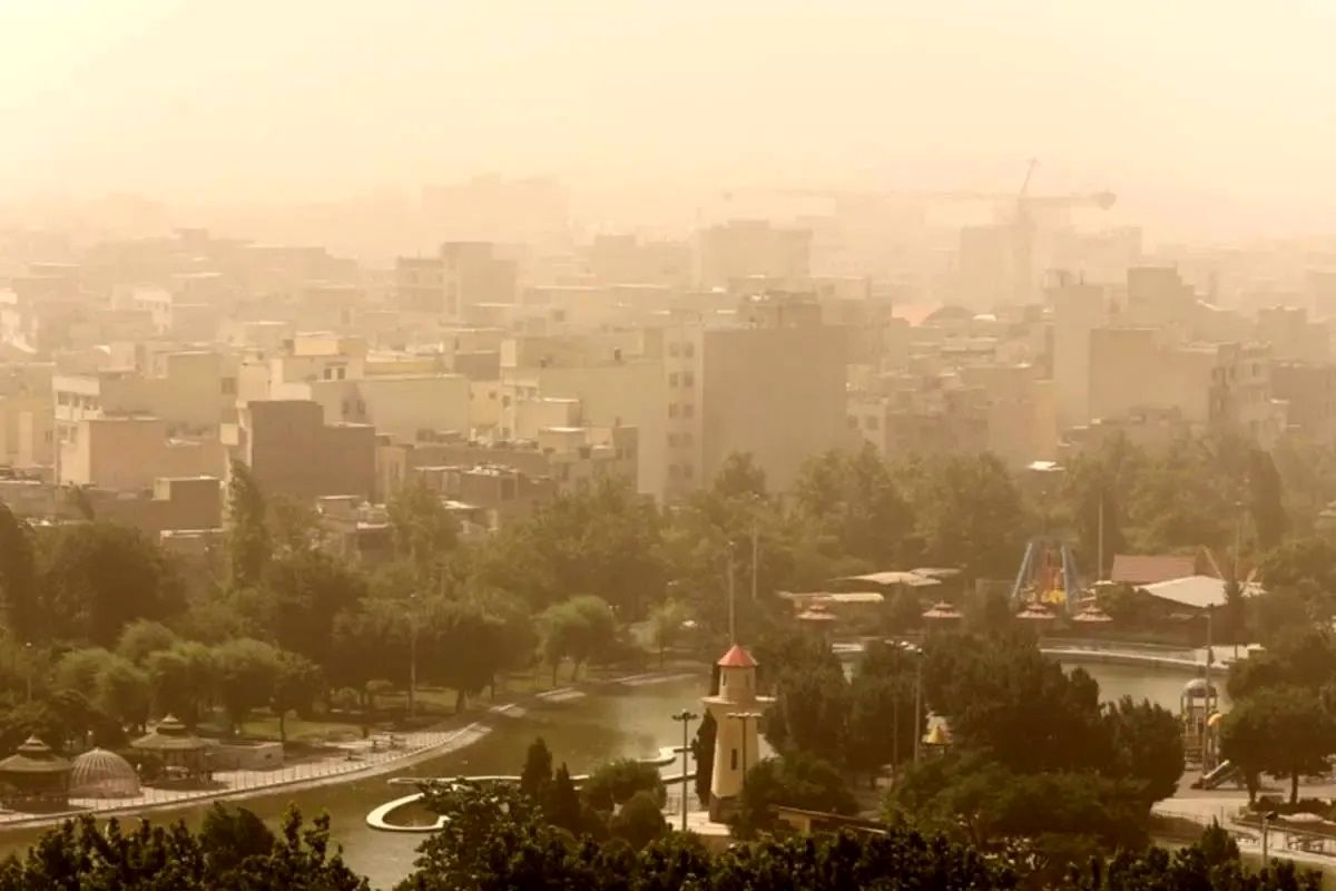 کیفیت هوای تهران بنفش شد
