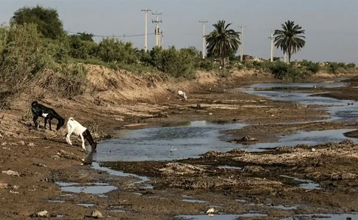 خوزستان خشک‌ترین سال آبی ۶۰ سال اخیر را تجربه می‌کند