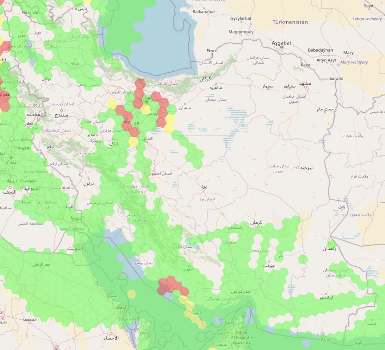 اختلال شدید GPS در اطراف تهران / نقشه‌خوان‌ها سردرگم شدند