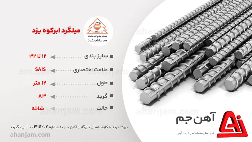 میلگرد ابرکوه